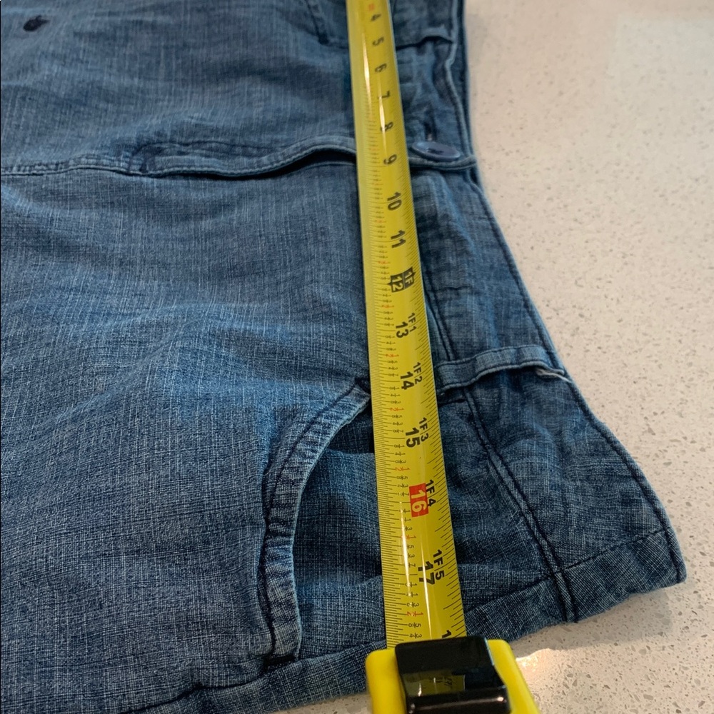 Karen Scott Blue Denim Skort - Picture 10 of 10